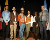 Une cinquantaine de personnes ont participé en personne et en ligne à l’assemblée générale annuelle de l’Association des francophones du Nunavut.  &mdash; Photo : Gwendoline Le Bomin – Le Nunavoix