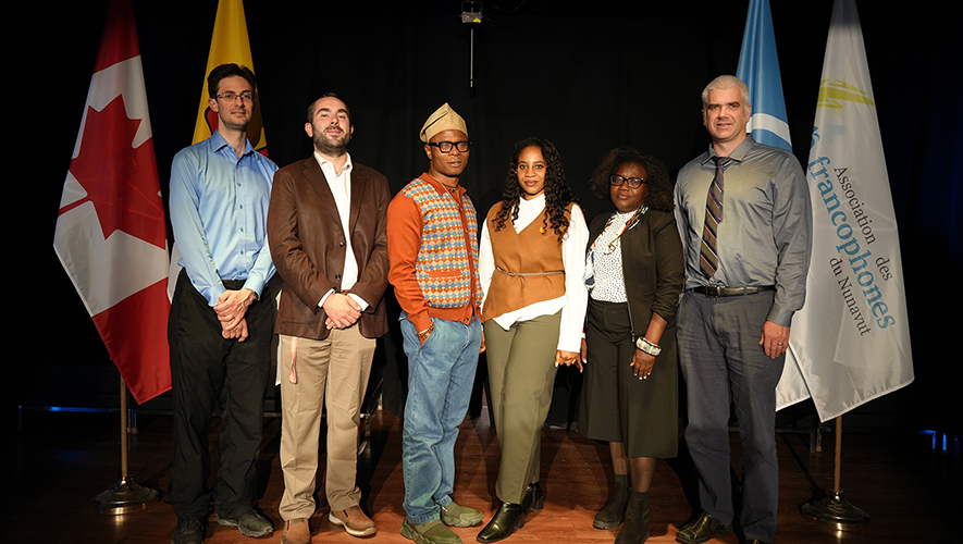 Une cinquantaine de personnes ont participé en personne et en ligne à l’assemblée générale annuelle de l’Association des francophones du Nunavut.  &mdash; Photo : Gwendoline Le Bomin – Le Nunavoix