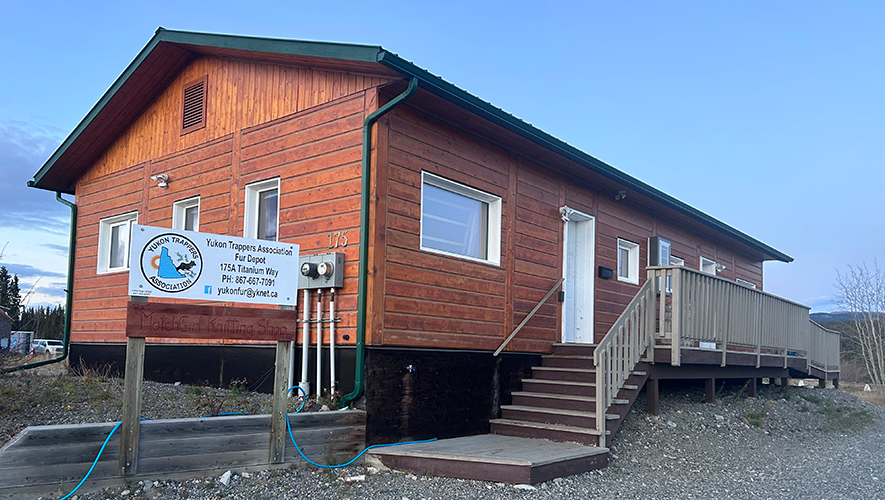 L’Association des trappeurs du Yukon, située au 175A Titanium Way, dont Charles Nadeau est un des administrateurs. &mdash; Photo : Jennifer Arnould